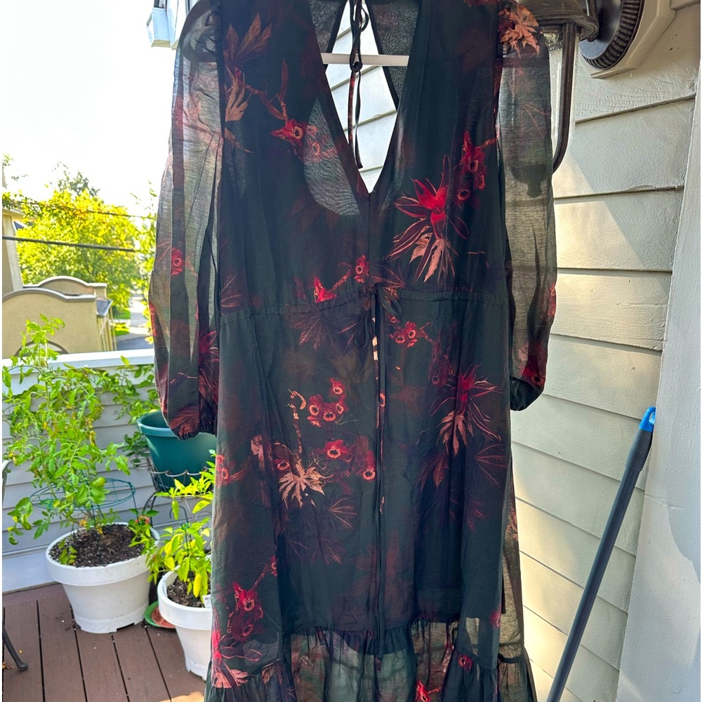 All Saints dress. Sheer on arms and legs. Great for the fall or winter.